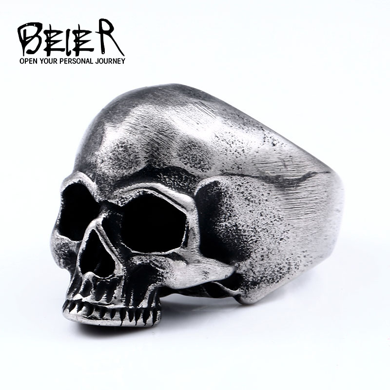 Beier 316L Stainless steel Vin - Gothic Skull Ring 리뷰 및 가격