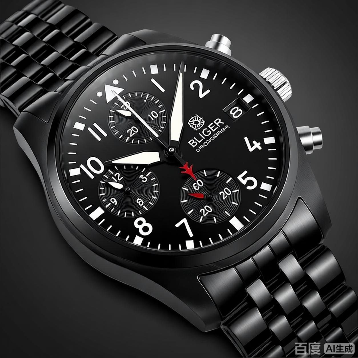 BLIGER Full Black Brushed 38mm - Jewelry For Watches 리뷰 및 가격