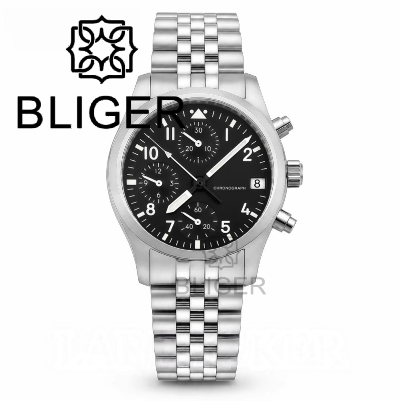 BLIGER Full Black Brushed 38mm - Jewelry For Watches 리뷰 및 가격