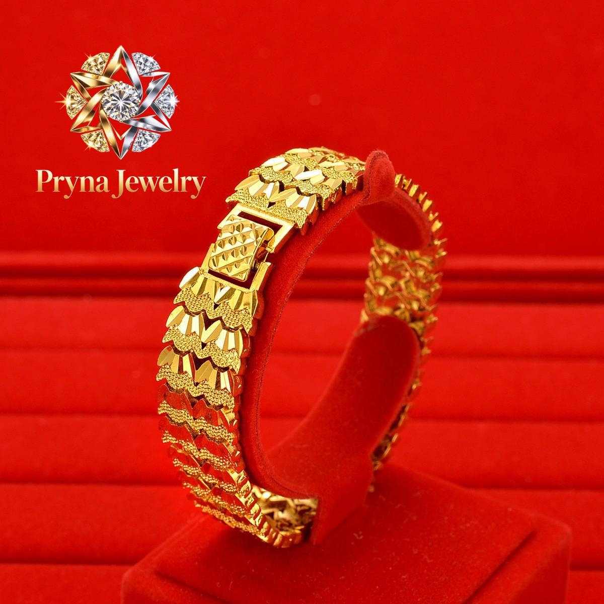 Pryna Jewelry  24K Gold Men's  - Jewelry Watches Brands 리뷰 및 가격