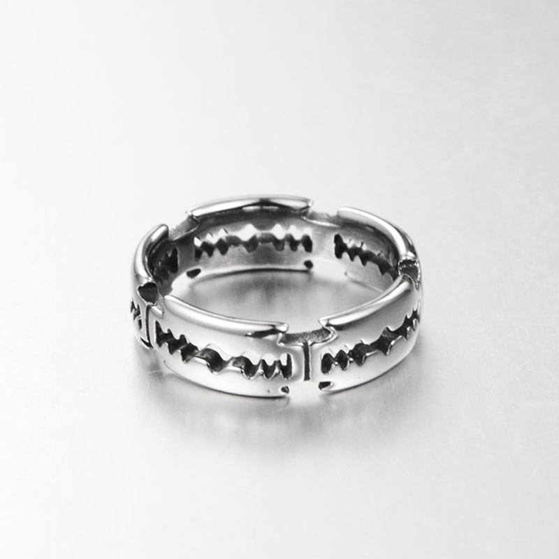 Charm Stainless Steel Hip Hop  - Gothic Skull Ring 리뷰 및 가격