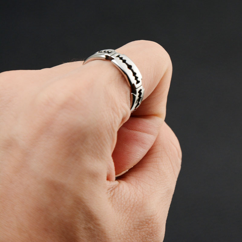 Charm Stainless Steel Hip Hop  - Gothic Skull Ring 리뷰 및 가격