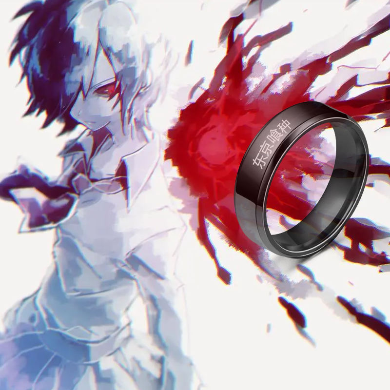 Anime Tokyo Ghoul Kinmu Kenyan - Titanium Steel Ring 리뷰 및 가격