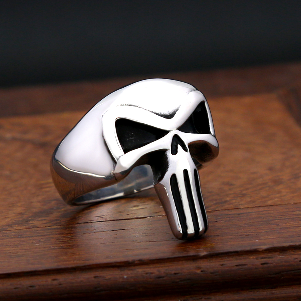 Fashion Punk Skull Rings Stain - Gothic Skull Ring 리뷰 및 가격