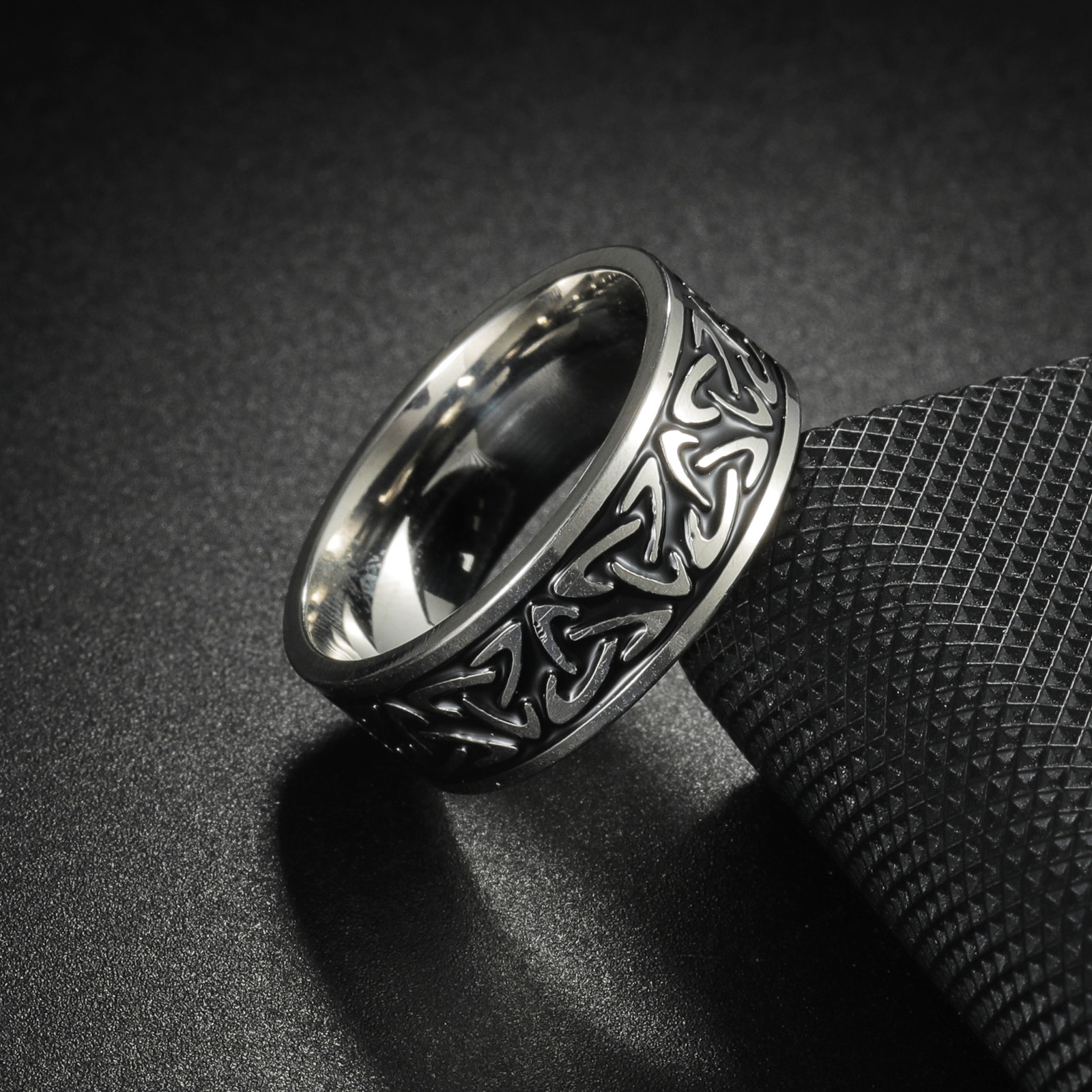 Retro Titanium Steel Ring With - Titanium Steel Ring 리뷰 및 가격