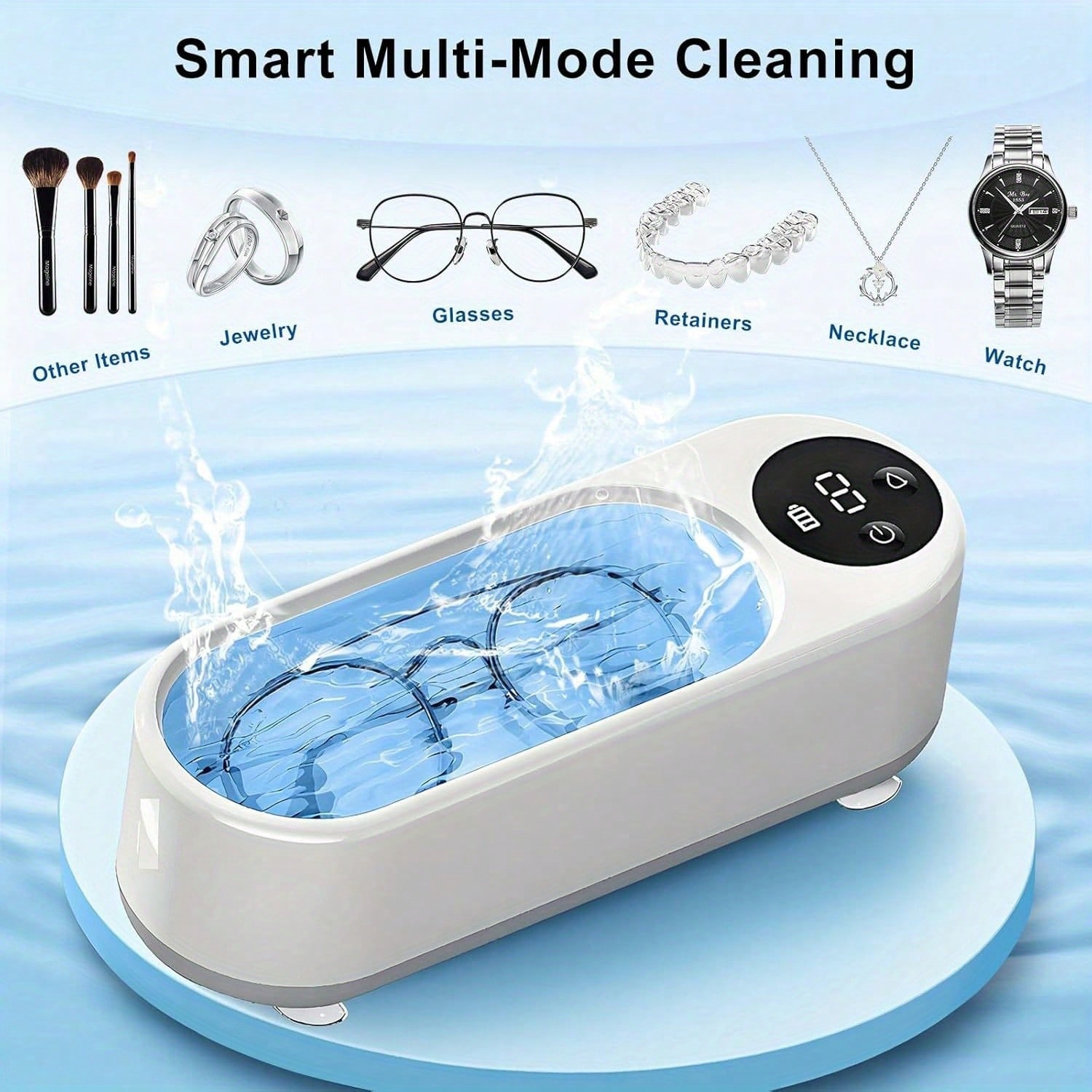 Portable Ultrasonic Cleaner, U - Jewelry Essentials Watches 리뷰 및 가격
