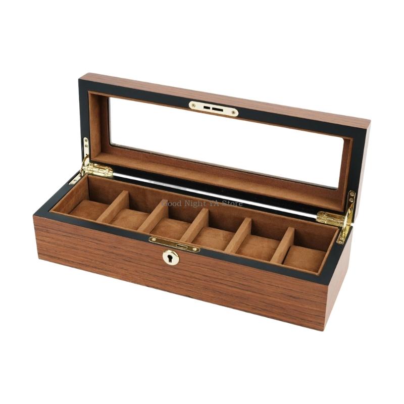  Elegant Wooden Watch Box With - Jewelry Box That Holds Watches 리뷰 및 가격