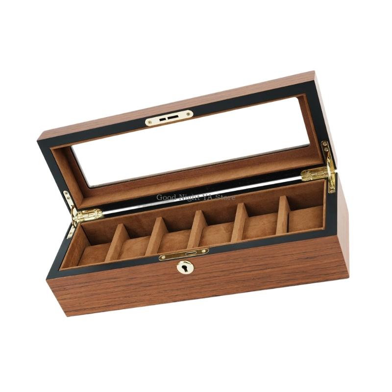  Elegant Wooden Watch Box With - Jewelry Box That Holds Watches 리뷰 및 가격