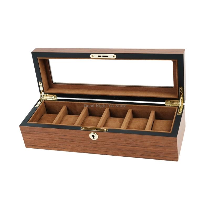  Elegant Wooden Watch Box With - Jewelry Box That Holds Watches 리뷰 및 가격