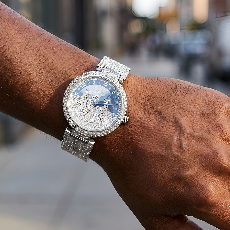 Men's Watches Sun and leopard  - Jewelry Watches Brands 리뷰 및 가격
