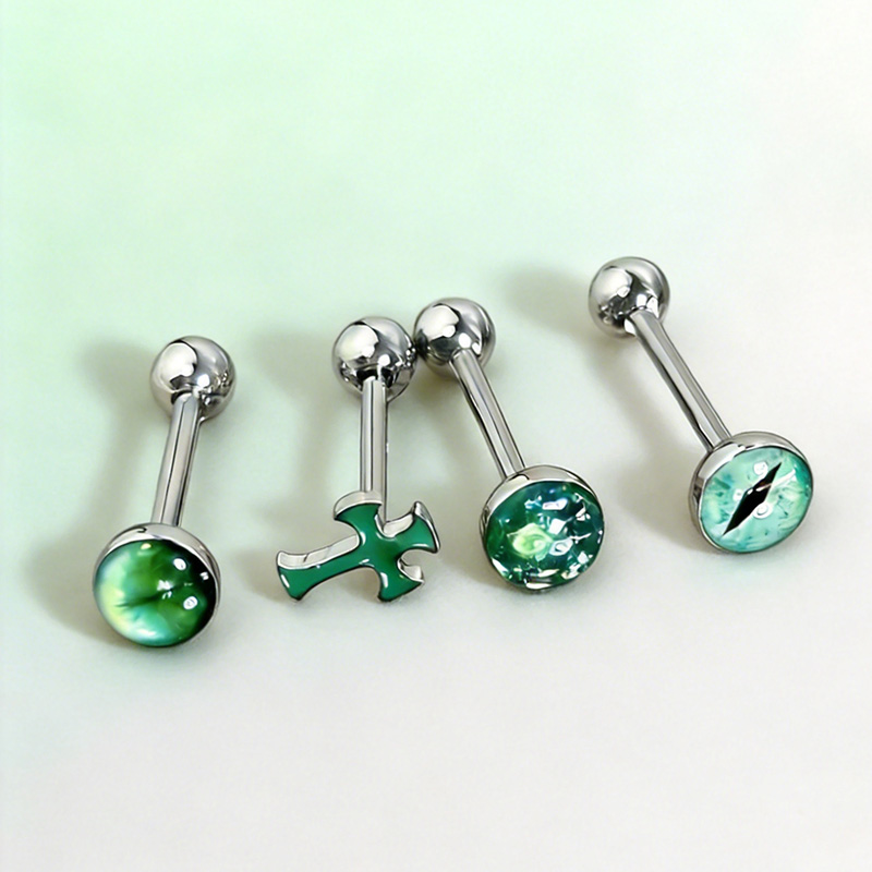 1Pc High-Quality Trendy Green  - Titanium Steel Ring 리뷰 및 가격
