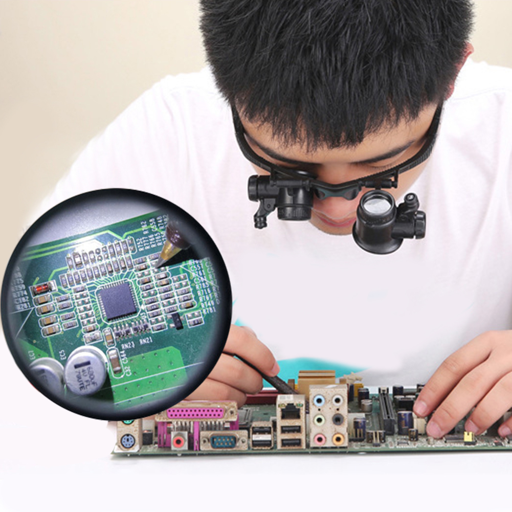 10-25X Head-Worn Magnifier wit - Jewelry Repair & Watches Reviews 리뷰 및 가격