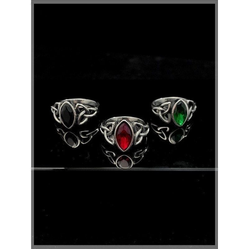 European and American Gemstone - Titanium Steel Ring 리뷰 및 가격