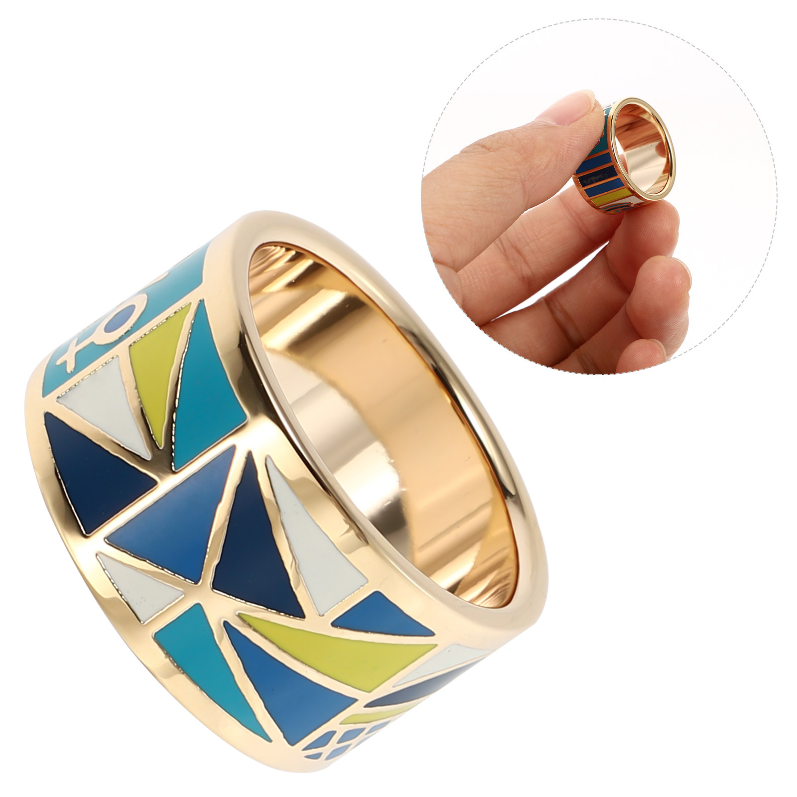 1Pcs Scarf Buckle Titanium Ste - Titanium Steel Ring 리뷰 및 가격