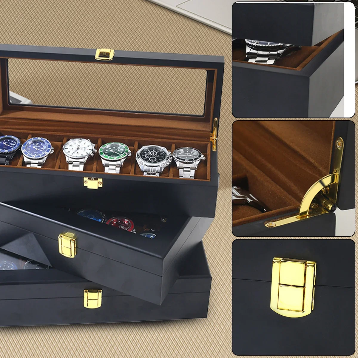 HOT Handmade Luxury Wooden6/10 - Jewelry Box That Holds Watches 리뷰 및 가격