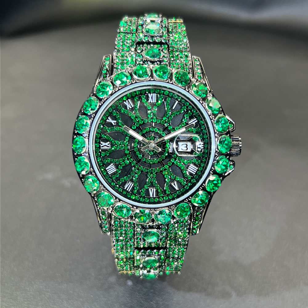 Green Diamond Watch For Men Br - Jewelry Watches Brands 리뷰 및 가격