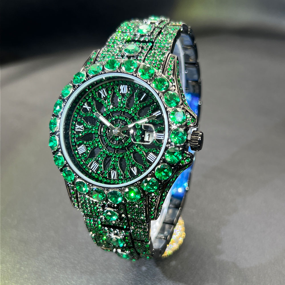 Green Diamond Watch For Men Br - Jewelry Watches Brands 리뷰 및 가격