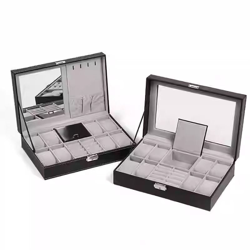 Leather Watch Box Multi-Functi - Jewelry Watches Brands 리뷰 및 가격