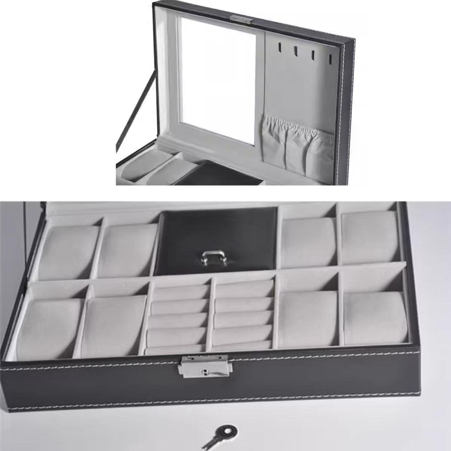 Leather Watch Box Multi-Functi - Jewelry Watches Brands 리뷰 및 가격