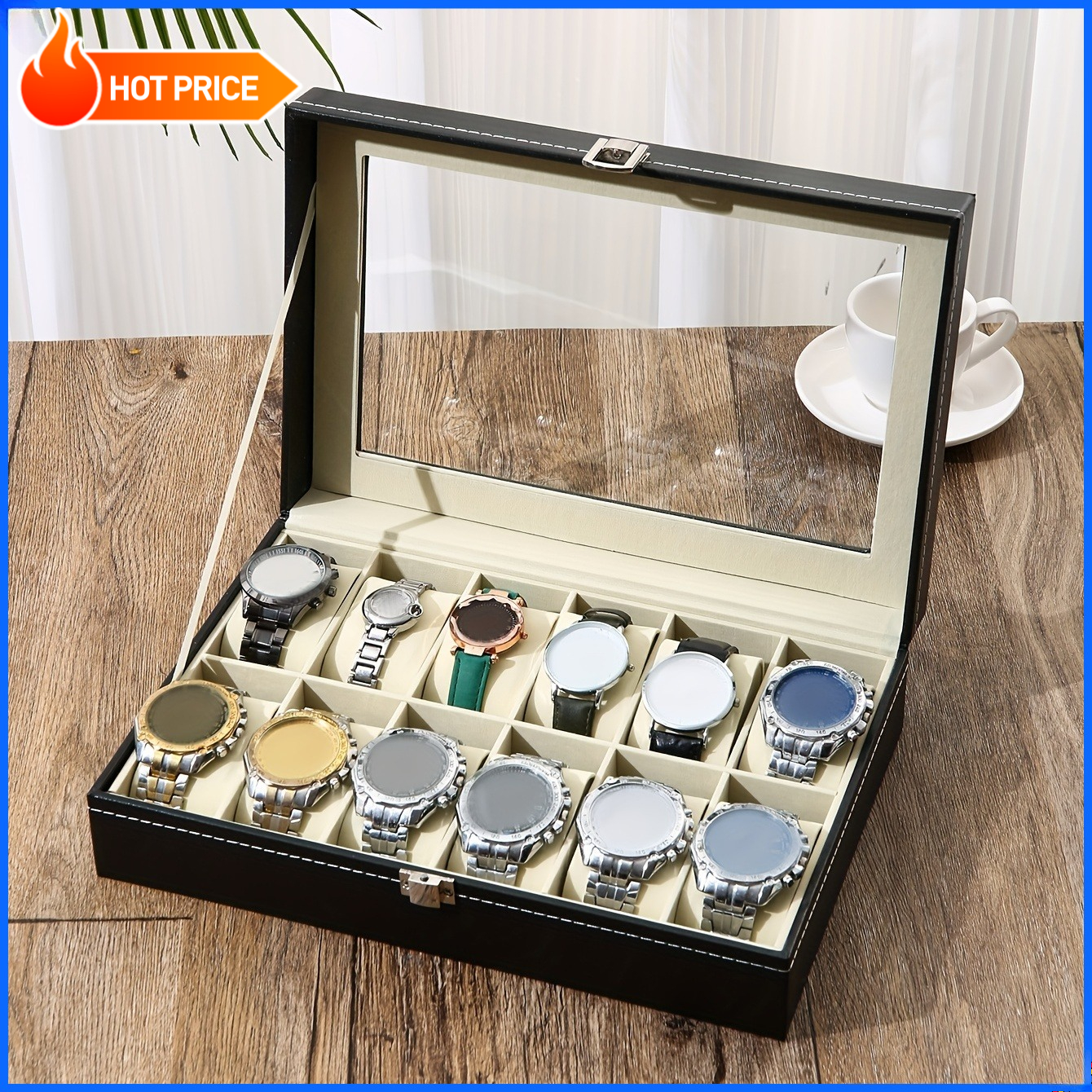 A Faux Leather Watch Storage B - Jewelry Box That Holds Watches 리뷰 및 가격