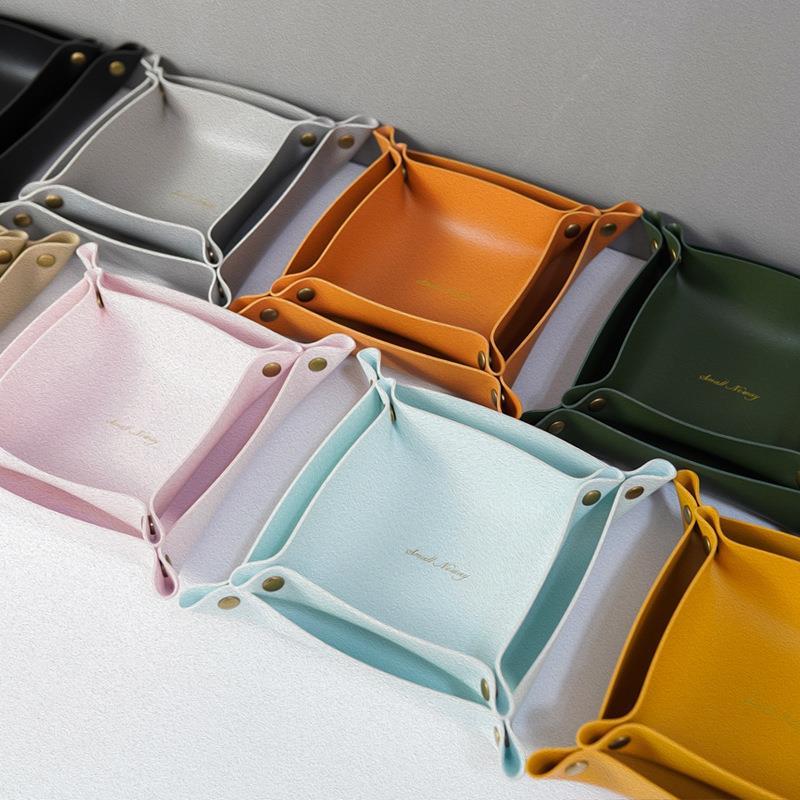 Multi-Purpose PU Leather Desk  - Jewelry Essentials Watches 리뷰 및 가격